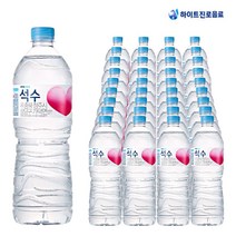 화이트진로 석수 1L X 36개 생수1리터 미네랄워터 생수배달 물 먹는샘물