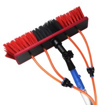 태양광 패널 청소기 브러쉬 마대자루 외벽청소기 지붕, A