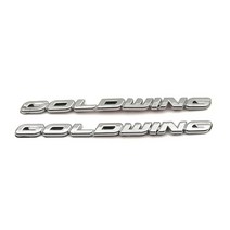 혼다 골드 윙 GL1800 GL 3D 엠블럼 배지 연료 탱크 스티커 프로텍터, [02] Silver, 02 Silver