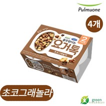 풀무원 요거톡 초코그래놀라 130g 2입, 4개, 260g