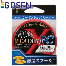 고센-강전 후로로카본 리더/카본쇼크리더/지깅목줄, 28LB-7호-025336