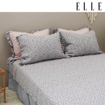 [엘르파리] 블루밍 목화 워싱 스프레드S, 없음