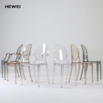 이케아 투명 아크릴 의자 등받이 북유럽 에펠 인테리어 식탁 카페 업소용 체어 신혼 가구 추천 리폼 특이한 테이블 식당, D