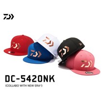 [다이와] 뉴에라 콜라보 낚시 모자 스냅백 DC-5420NK, 블루