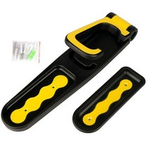 차량용자전거거치대 자동차 승용차 카니발 트렁크 자전거 거치대 WooBong MTB 도로 자전거 벽걸이 랙 보관, 01 YELLOW