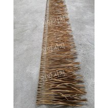 볏짚 새끼줄 인공 볏단 지붕 볏짚거적 단열, (옵션1) 노란색/3개