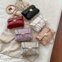 스타일아유 여성 퀄팅 미니 크로스백