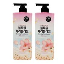 댕Ol몰 온더바디 블루밍체리블라썸 바디워시 대용량 900g, 2개
