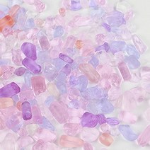 달자샵 1+1 아름다운 무독성 유리자갈 믹스 퍼플돌 250g 어항 수족관 꾸미기 바닥자갈, 250g+250g