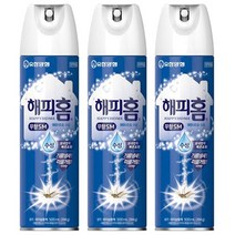 해피홈 에어로솔 수성 무향 500ml x3개 모기살충제, 에어로솔 수성 무향 500ml x3