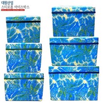 대원산업 업소용 대형 스티로폼 아이스박스, 6호 40리터