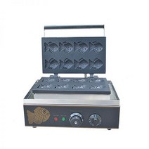 붕어빵기계 붕어빵틀 가정용 세트 업소용 호두과자 누룽지 미니 붕어빵 기계 BEIJAMEI Small Fish Shape Taiyaki Machine/Commercial Mini M, 110V_US 플러그