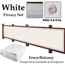pvc 래티스 고정 어닝 테라스 가림막 펜스 가리개 화단 울타리 95% 그늘 비율 두꺼운 HDPE 태양 가든 그물 발코니 난간 개인 정보 보호 정책 안전 스크린