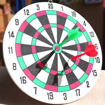 EVA폼 다트판 벽걸이 다트던지기놀이 보드게임 원형