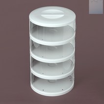 SOCEAN 4단 푸드 커버 찬장형 음식 덮개 음식보관함 푸드진열장 뷔페그릇용품 반찬밥상보대용 과일보관케이스 야채보관통 그릇카바 푸드통 식탁보