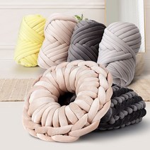 자이언트얀 손뜨개질 가방뜨기 만들기 손뜨개 목도리, 에이스노바 500g 바이올렛