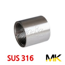명인코리아 MK 스텐 나사 소켓 심레스 SUS316 (15423), 1개