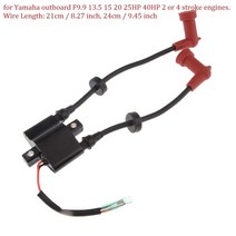 선외기 야마하 선외 F9.9 13.5 20 25HP & 4 스트로크용 점화 코일, 01 Style 1