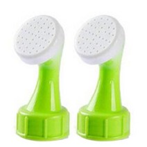 스프링클러 간이 미니 텃밭 정원 원예용 병 뚜껑 PVC 플라스틱 물뿌리개 GB 22mm 구경 작은 노즐 헤드 물뿌리기 야채 미스트, 2pcs