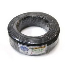 국산 KIV 비닐절연전선 450/750V/ 2.5SQ 200M, 01_흑색