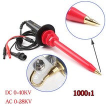 정밀 HPV-40 고전압 프로브 40KV 디지털 멀티 미터 1000X 감쇠 대스테이션폭 10MHZ 20KV/30KV HPV-3220, 01 AZK2 HVP-40