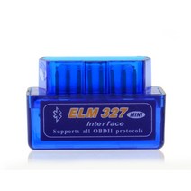 mini elm327 v2.1 bluetooth hh obd advanced obdii obd2 elm 327 auto car 진단 스캐너 코드 리더 스캔 도구 뜨거운 판매, 푸른