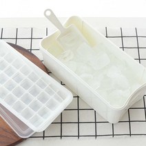 냉동실얼음통 얼음보관통 얼리기 아이스트레이 냉장고 사각 큐브 어름 얼음통