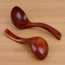 주방 옻 칠 나무 국자 조리 기구 국 찌게 볶음 요리 우드 스쿱, 중