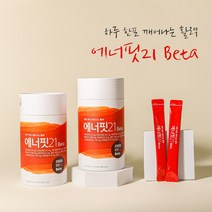 에너핏21베타 Beta 멀티 비타민B군 비타민C 영양제 소담바이오, 30포, 17g, 1개