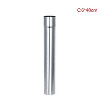 보일러 배관 청소 보온재 부품 스테인레스 스틸 스토브 파이프 굴뚝 배기 라이너 20cm/30cm/40cm/50cm, [03] 6x40cm