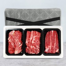 친환경팔도 전라남도 한우 1등급 구이혼합세트 2호(꽃등심400g+채끝400g+사태400g), 1