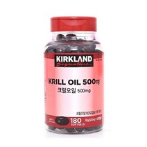 커클랜드 시그니춰 크릴오일 500mg x 180캡슐 영양제, 쿠팡 1, 쿠팡 본상품선택, 쿠팡 본상품선택