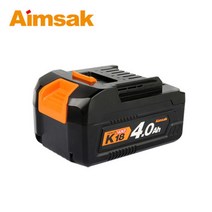 아임삭 리튬이온 배터리 18V B40L18D, 1개