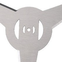 잔디깍기 수동식 잔디깍는기계 잔디깎이 제초기 연초기 금속 잔디 스트링 트리머 헤드 블레이드 교체 톱 1, 한개옵션0