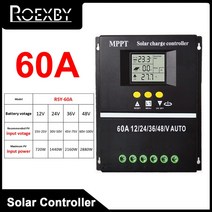 MPPT 태양광 충전 컨트롤러 도구 충전기 듀얼 USB 납산 리튬 배터리 LCD 고속 100A 80A 60A 12V 24V 36V 48V, 1.60A - 12V 24V 36V 48V Auto