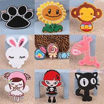 5+1 [케릭터] 까미샵 DIY 견장 리폼 마크 밀리터리 브로치 와펜 케릭터 코사지 패치 해골 이모티콘 3D와펜 단추 이모티콘 스팽글 니트와펜 청지, 케릭터-082