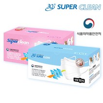 BUyuS중형 50매 대형 3Q 슈퍼클린 마스크굿딜 브이숍, 대형 (3QS175 50)