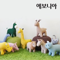 에보니아 아띠추추 동물인형13종 택일, 선택:꽃사슴