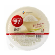 햇반 백미밥 큰공기, 12개, 300g