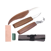 우드카빙키트 3/5Pcs 나무 조각 나이프 치즐 목공 커터 핸드 툴 세트 DIY 필링 스푼 호두 목각, 5PCS