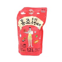 주방 설거지 향균 냄새제거 홍초 세제 그릇 세척용 기름때 조리도구 가정용 잘닦이는 접시, 1개