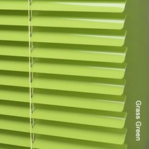 알루미늄블라인드 사용자 정의 전기 알루미늄 블라인드 방수 내화성 품질 베네치아 지능형 셔터 사무실 욕실 주방, 없음, Grass Green HD-511+Customize 사