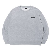 리트머스 아치 로고 맨투맨 MELANGE GREY LN6TU153-097