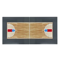 농구대 농구골대 가정용 실내 10 인치 베이스 플레이트 농구 코트 스탠드 및 그림 빌딩 블록 MOC 벽돌 장, 03 2pcs J094A grey