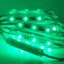 세운상사 leddiy 3구모듈 컬러조명 / 레드 블루 그린, 그린led