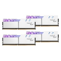 [G.SKILL] 지스킬 DDR4 64GB PC4-28800 CL14 Trident Z ROYAL 실버 (16Gx4)