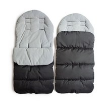 방풍 아기 침낭 범용 유모차 풋 머프 커버 두껍고 부드럽고 따뜻한 담요 아늑한 발가락 버기 시트 쿠션, 04 4