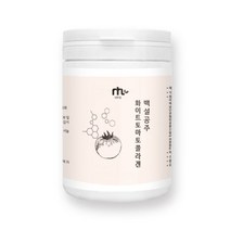 화이트 토마토 분말 가루 먹는 자외선차단제 하얀토마토 먹는법 엘라스틴 히알루론산 화이트닝, 100g_1통