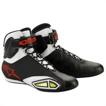 알파인스타 FASTLANE 신발 BLACK WHITE YELLOW, 6