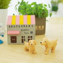 견주 공감소품 미니어쳐 강아지인형 4P 리빙용품 원룸공간 이사선물 스튜디오소품 신혼집 소품쇼핑몰